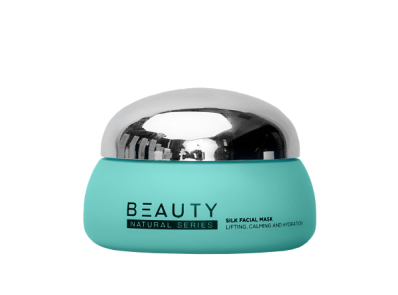 Ниқоби абрешим барои рӯй.